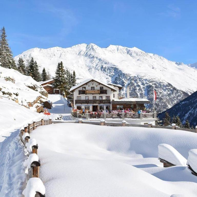 Alpengasthof Gaislach Alm Hotell Sölden Exteriör bild